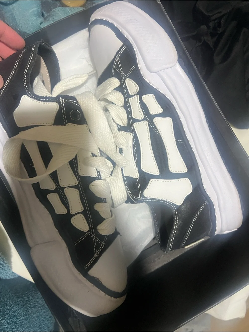 Size 44 EU/10 Mens-  Amiri MMY Bones x Maison Mihara Yasuhiro Worn Once